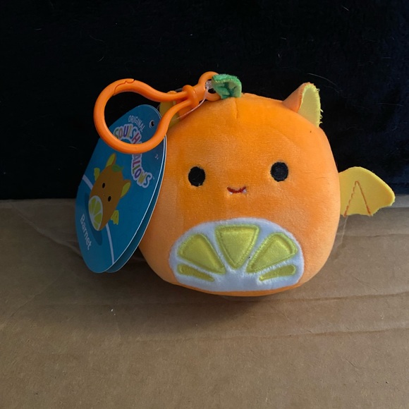 NWT Barnet the fruit bat clip Squishmallow - Picture 2 of 5